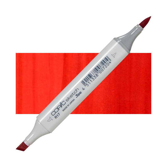 COPIC Sketch Dual-Sided Artist Marker - Warm - R17 - Lipstick Orange by Copic - K. A. Artist Shop