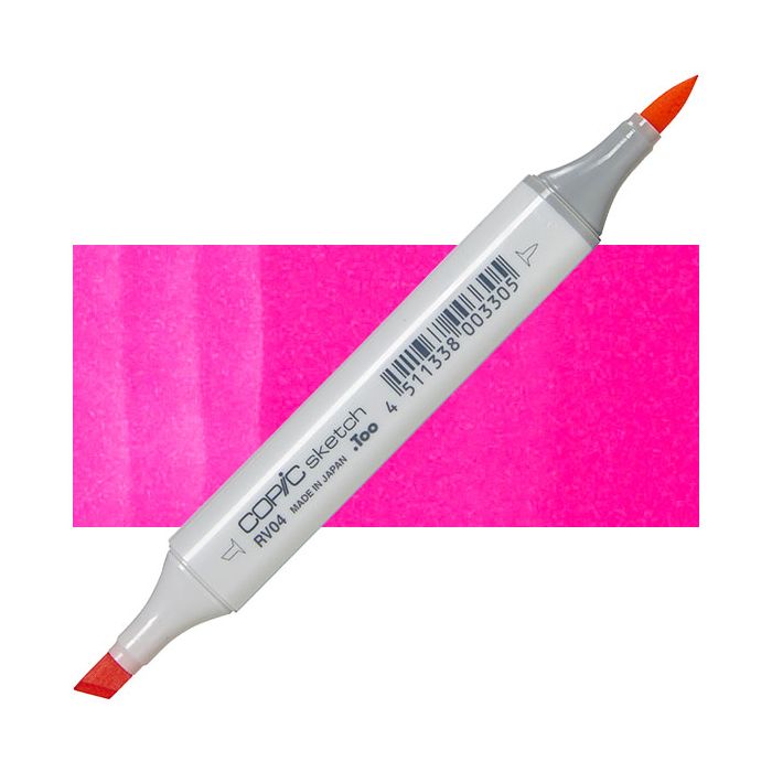 COPIC Sketch Dual-Sided Artist Marker - Warm - RV04 - Shock Pink by Copic - K. A. Artist Shop
