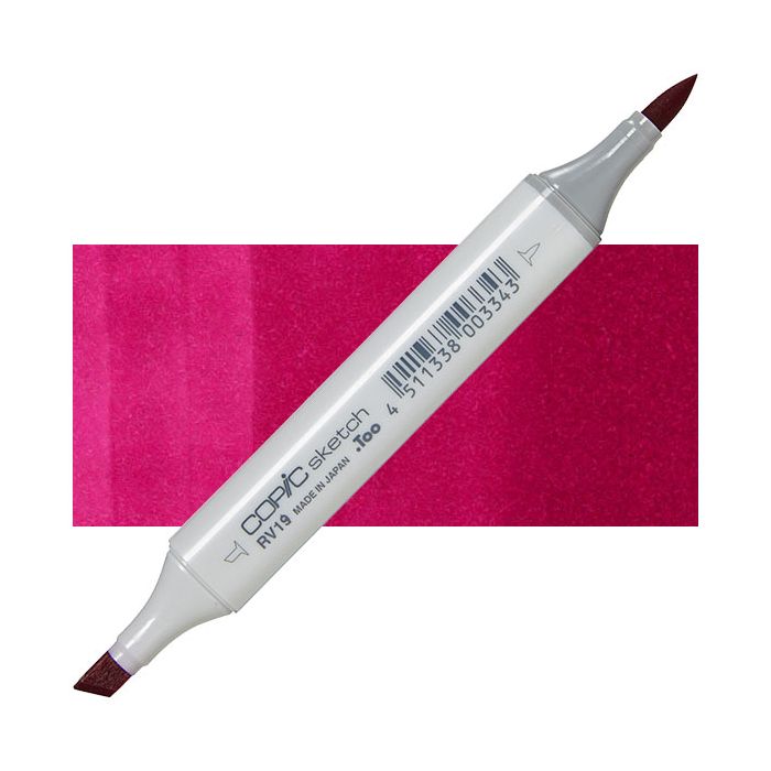 COPIC Sketch Dual-Sided Artist Marker - Warm - RV19 - Red Violet by Copic - K. A. Artist Shop