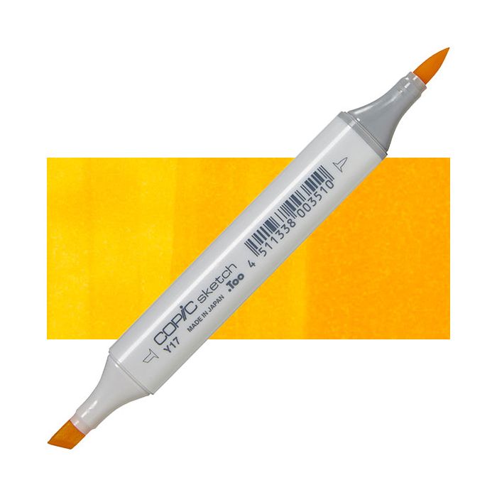 COPIC Sketch Dual-Sided Artist Marker - Warm - Y17 - Golden Yellow by Copic - K. A. Artist Shop