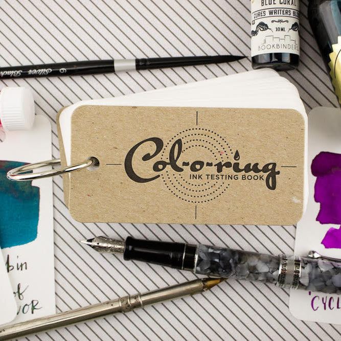 Col-o-ring Ink Swatch Booklets - by The Well-Appointed Desk - K. A. Artist Shop