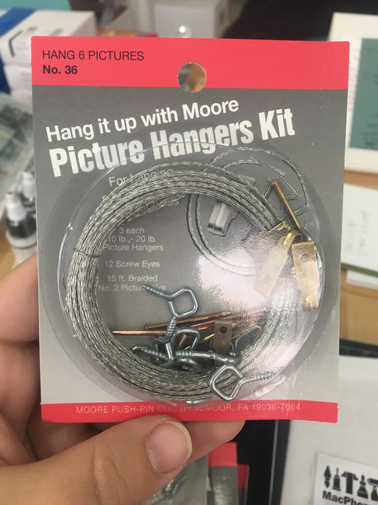 Moore Picture Hangers Kit - by Moore - K. A. Artist Shop