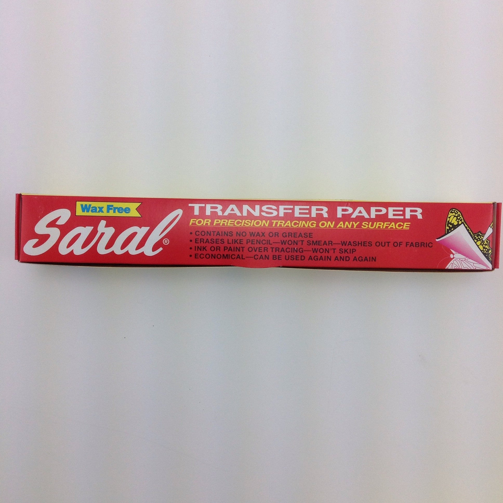 Saral Transfer paper 12 foot rolls in graphite and white