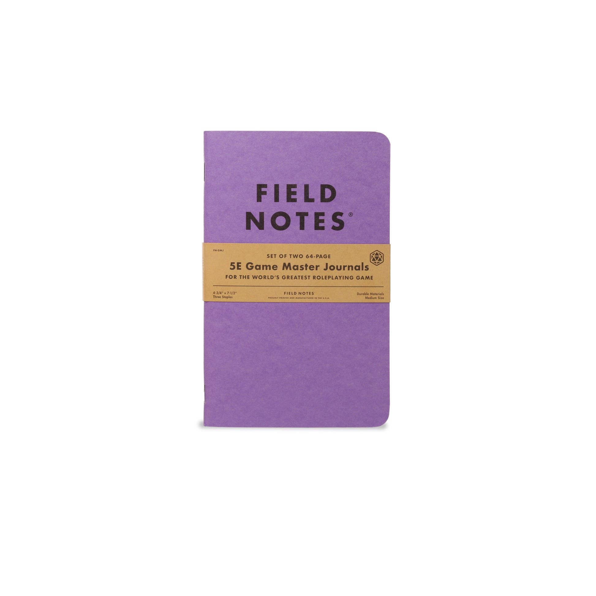 Field Notes Dungeons and Dragons 5E Game Journals - Game Master Journal by Field Notes - K. A. Artist Shop