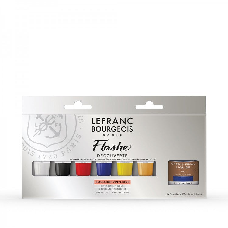 Flashe Vinyl Paint Discovery Set - by Lefranc & Bourgeois - K. A. Artist Shop