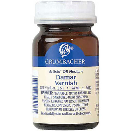 Grumbacher Damar Varnish - 2 oz. - by Grumbacher - K. A. Artist Shop