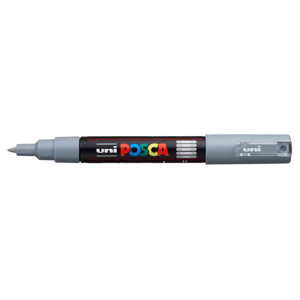 POSCA Acrylic Paint Markers - PC-1M / 0.7mm - Grey by POSCA - K. A. Artist Shop