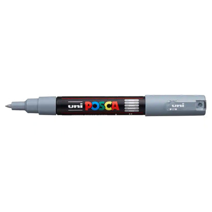 POSCA Acrylic Paint Markers - PC-1M / 0.7mm - Grey by POSCA - K. A. Artist Shop