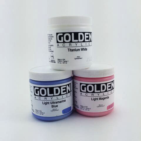 Golden Heavy Body Acrylics - 8 oz. Jar - by Golden - K. A. Artist Shop