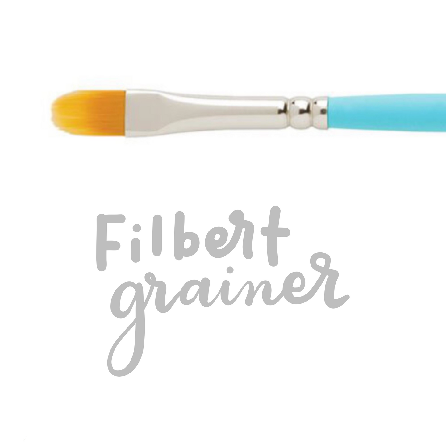 Princeton Select Artiste Mixed Media Paintbrushes - Filbert Grainer - by Princeton - K. A. Artist Shop