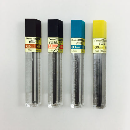 Pentel® – Super Hi-Polymer lead ReFills, 0.7 mm, HB, Black Pentel® – Super Hi-Polymer lead ReFills, 0.7 mm, HB, Black