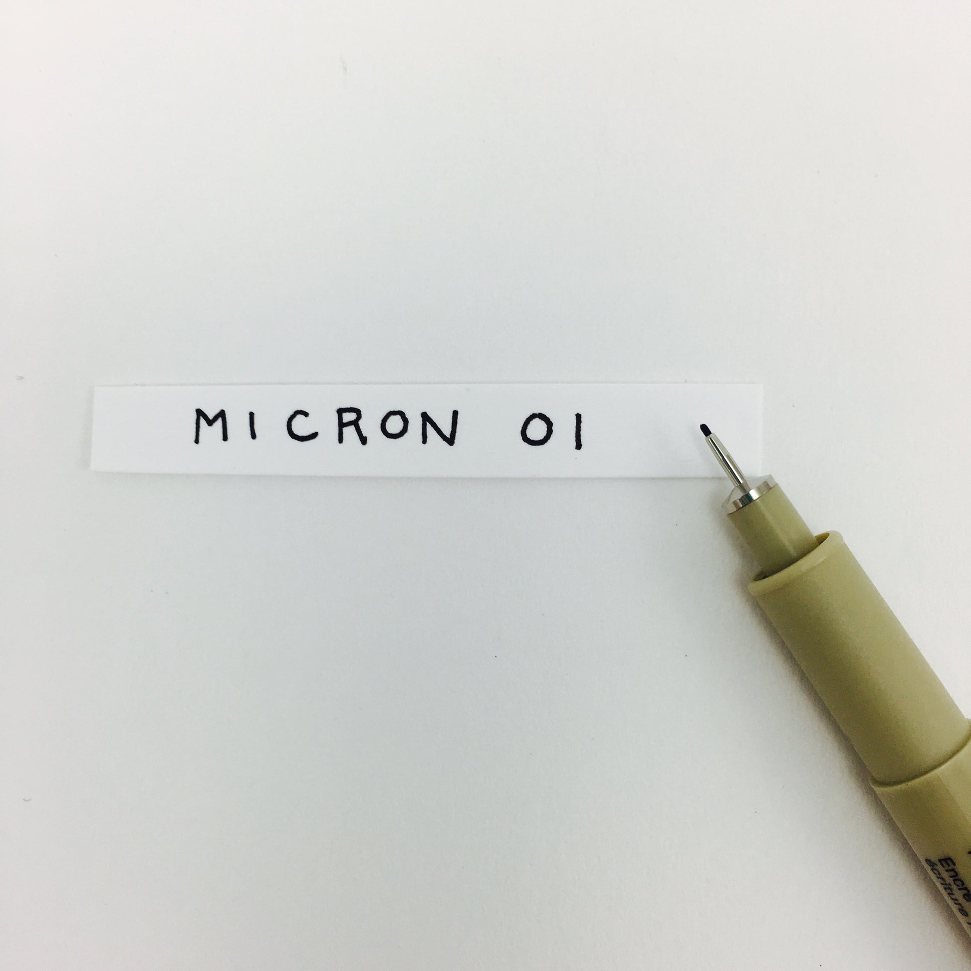 Pigma Micron Individual Pens - Black - Size 01 (0.25mm) by Sakura - K. A. Artist Shop