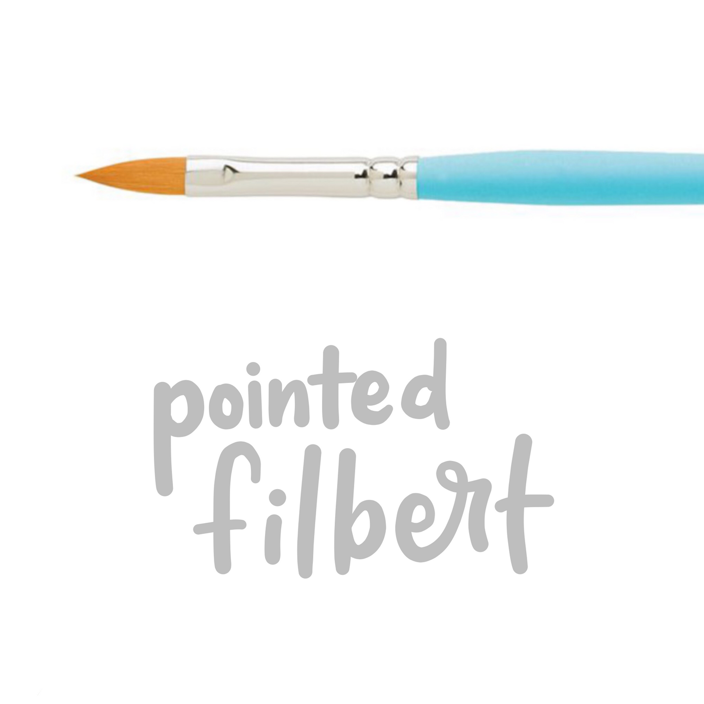 Princeton Select Artiste Mixed Media Paintbrushes - Pointed Filbert - by Princeton - K. A. Artist Shop