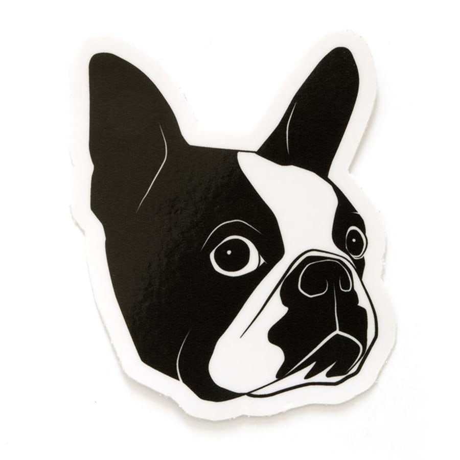 Smarty Pants Boston Terrier Sticker - by Smarty Pants - K. A. Artist Shop