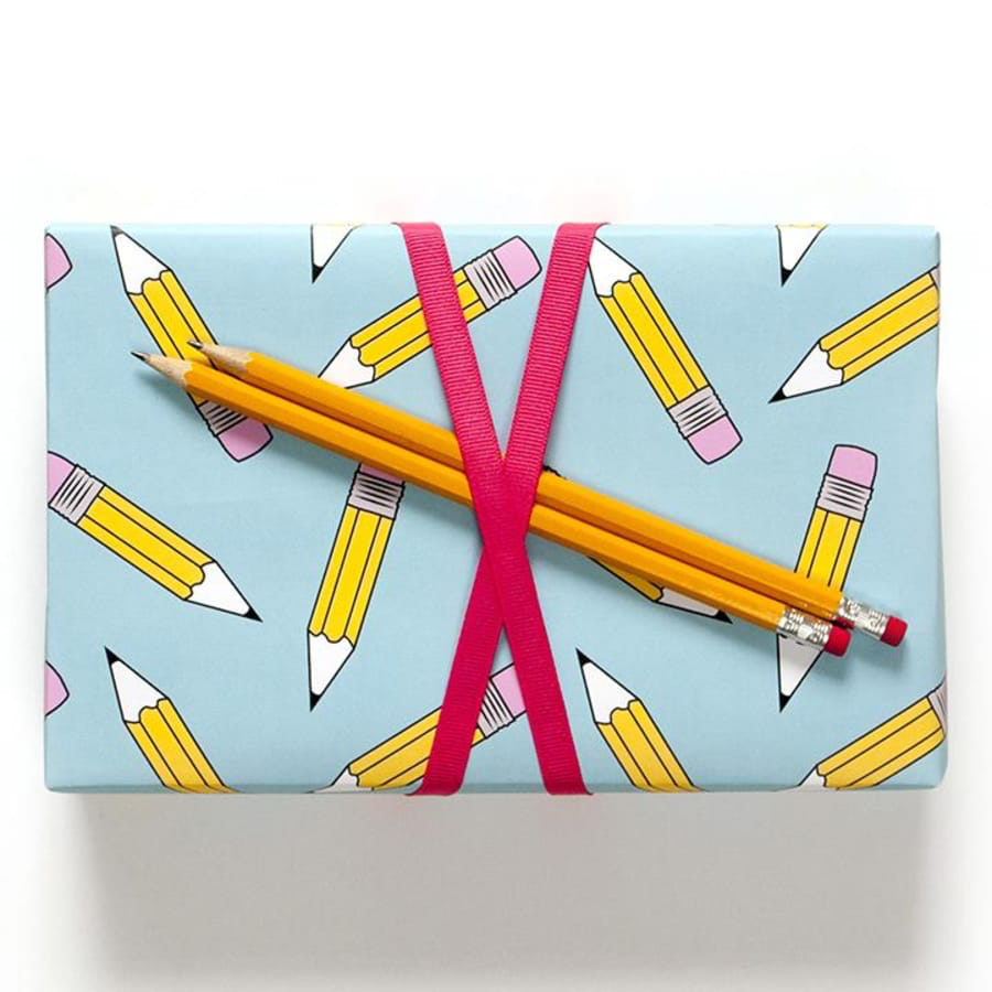 Smarty Pants Pencil Wrapping Paper - by Smarty Pants - K. A. Artist Shop