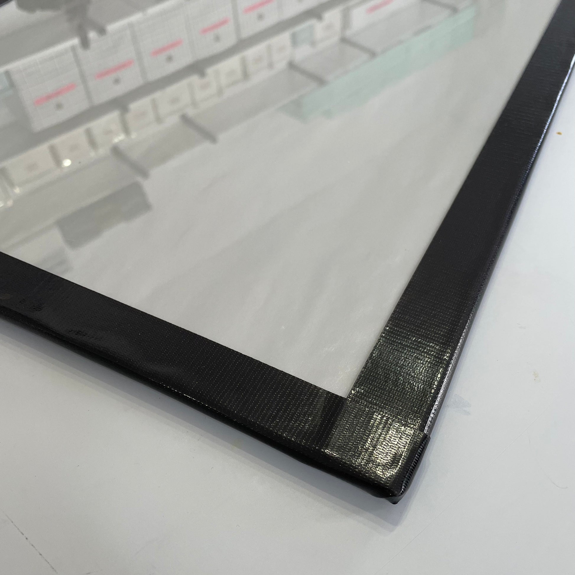 KA-Made Tempered Glass Palette - Neutral Gray Background – K. A. Artist Shop