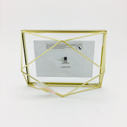 "Prisma" Picture Frames in Matte Brass by Umbra - by Umbra - K. A. Artist Shop