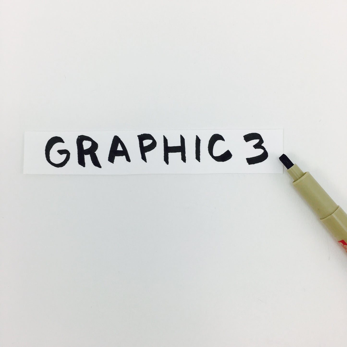 Pigma Micron Individual Pens - Graphic Black - Graphic 3 by Sakura - K. A. Artist Shop
