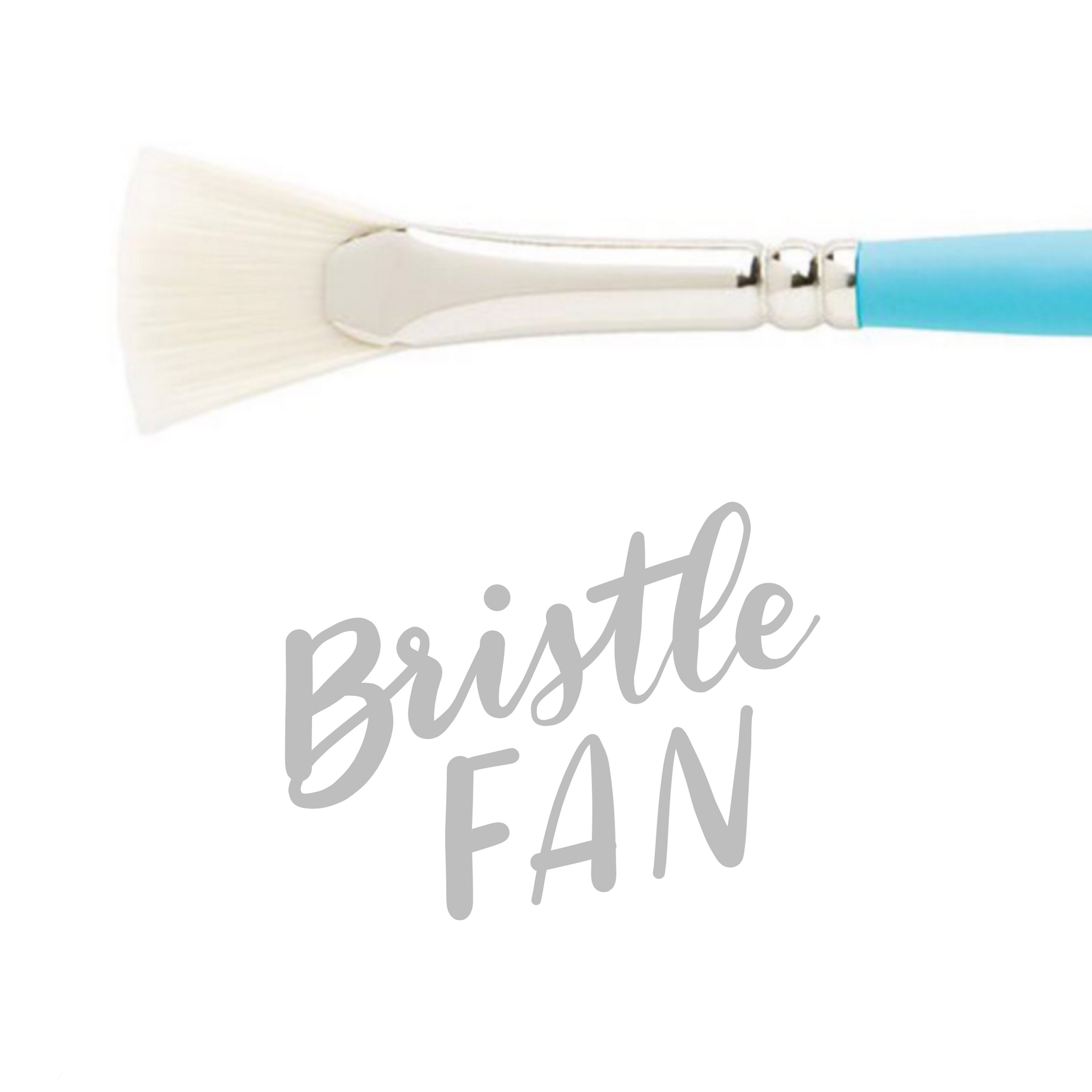 Princeton Select Artiste Mixed Media Paintbrushes - Bristle Fan - by Princeton - K. A. Artist Shop
