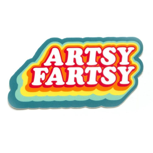 Smarty Pants "Artsy Fartsy" Sticker - by Smarty Pants - K. A. Artist Shop