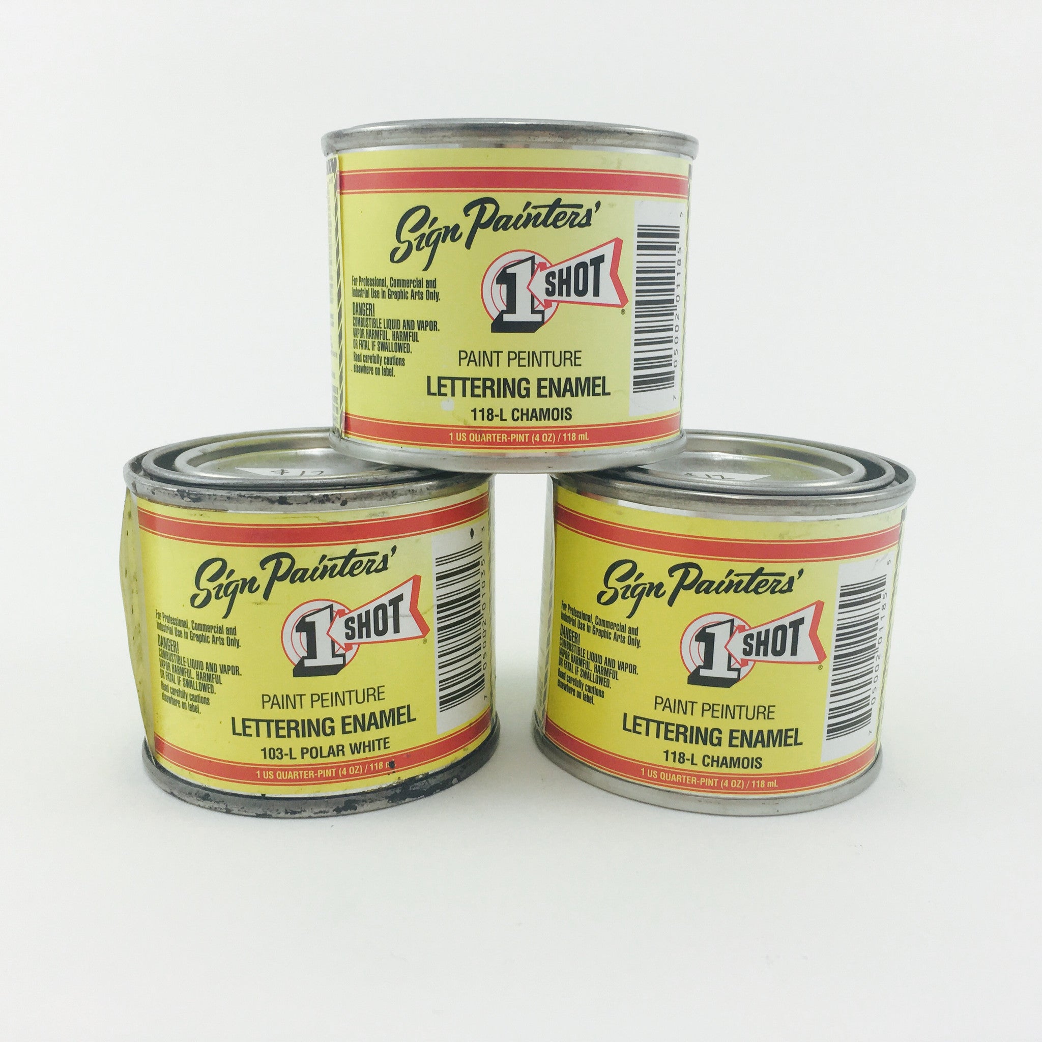 1 Shot Lettering Enamel Paint - 4 oz. – K. A. Artist Shop