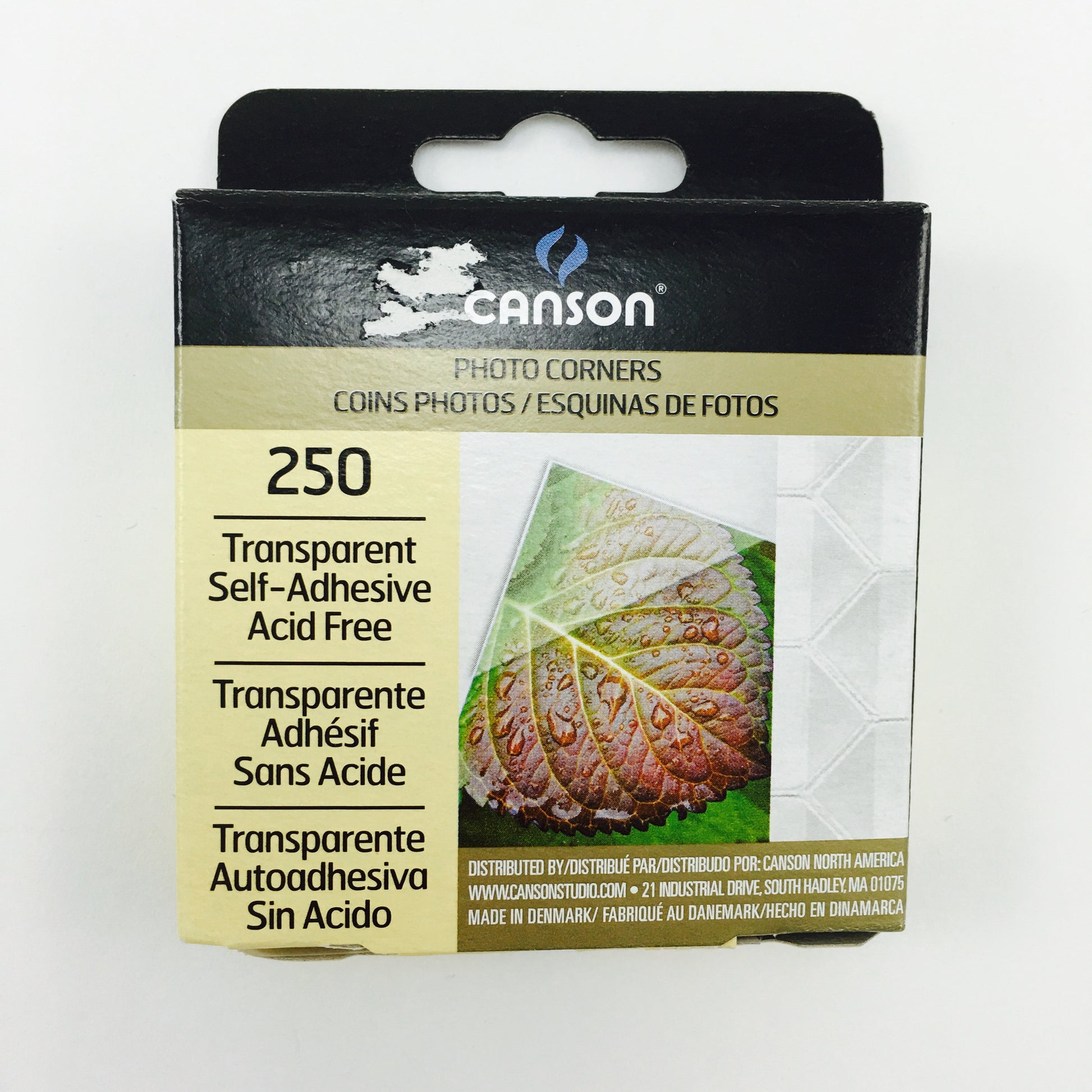 Canson Photo Corners Transparent Self-Adhesive (250 Pack) - by Canson - K. A. Artist Shop