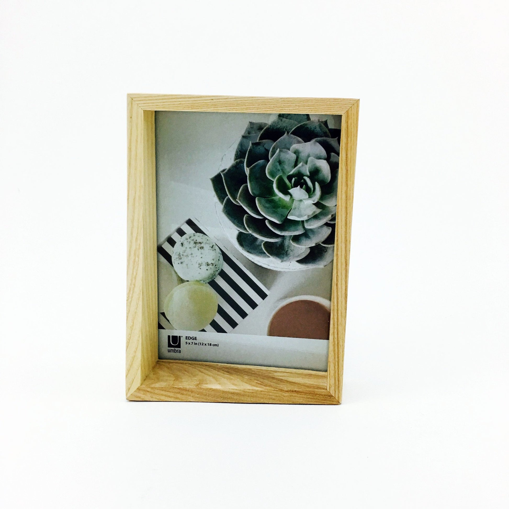 "Edge" Frame in Natural Wood by Umbra - by Umbra - K. A. Artist Shop