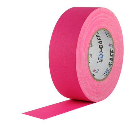 Pro Tape Pro Gaffer Tape - Fluorescent Pink - 1 in. x 25 yards by Pro Tape - K. A. Artist Shop