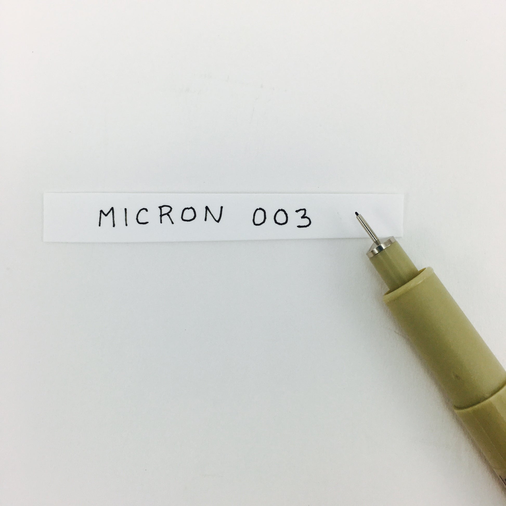 Pigma Micron Individual Pens - Black - Size 003 (0.15mm) by Sakura - K. A. Artist Shop