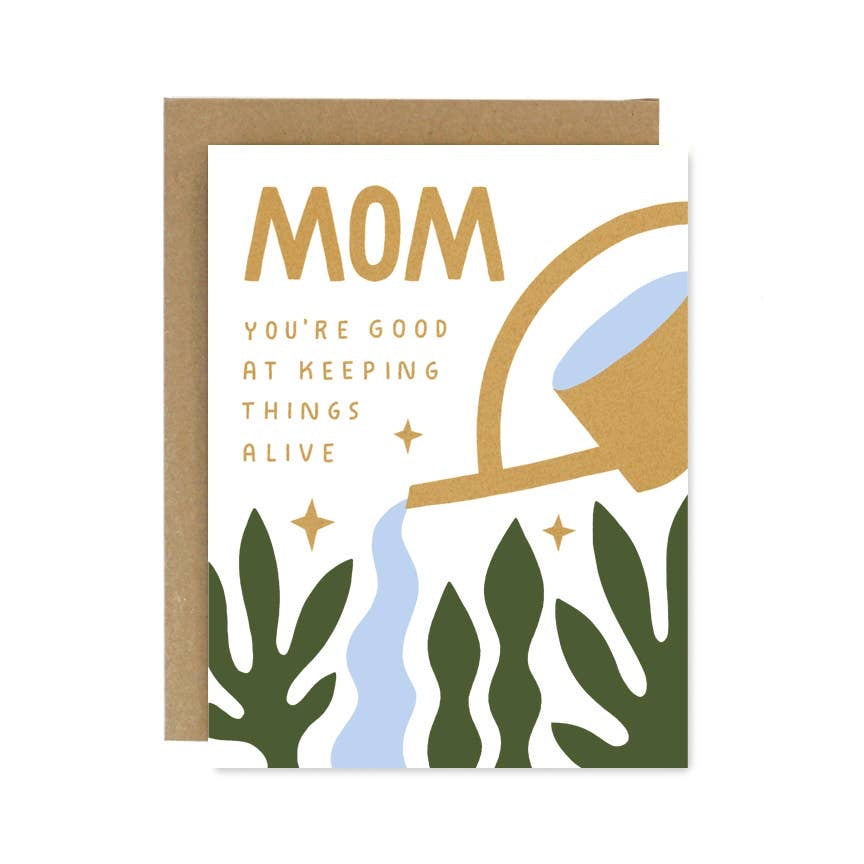 “Mom Alive” Card by Worthwhile Paper - by Worthwhile Paper - K. A. Artist Shop