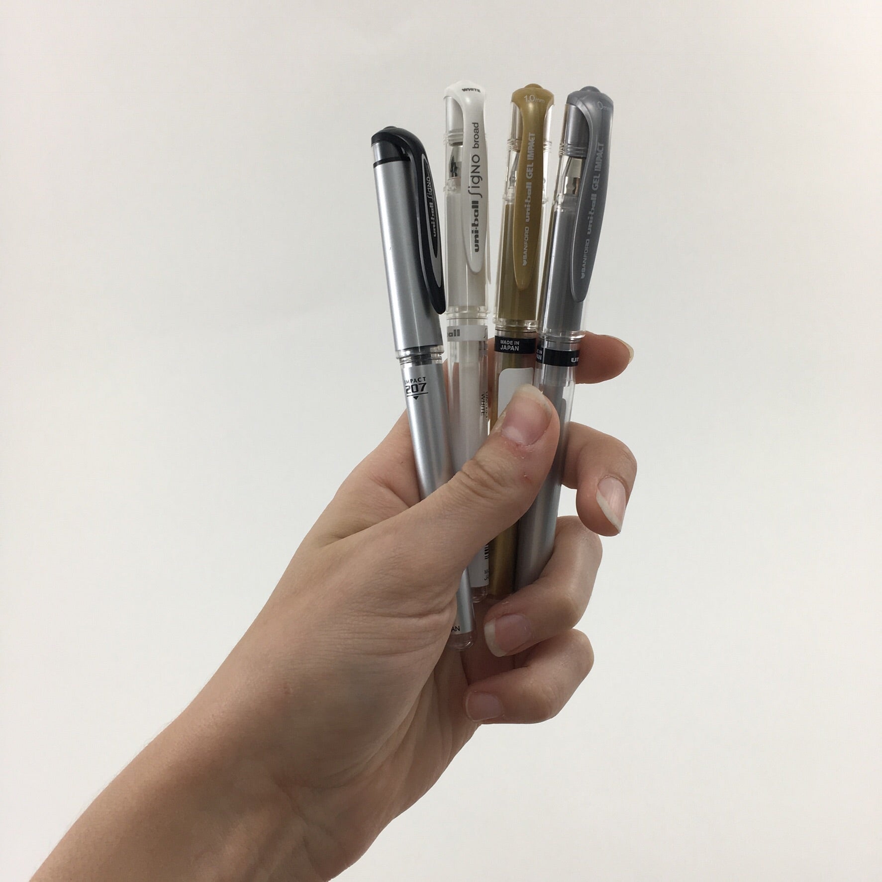 Uni-Ball Signo Gel Metallic Impact Pens – K. A. Artist Shop