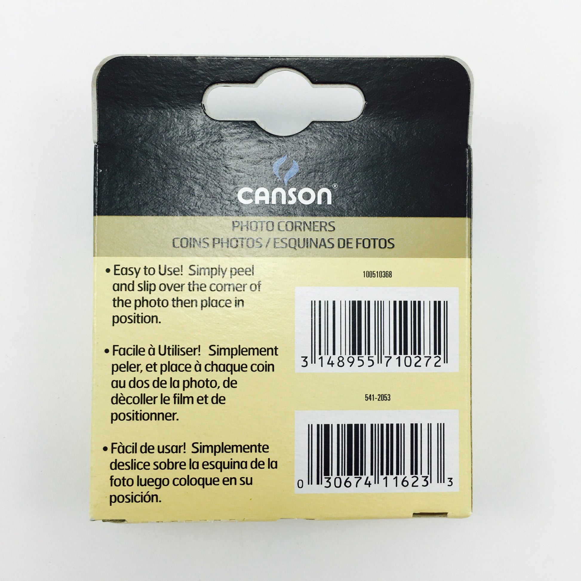 Canson Photo Corners Transparent Self-Adhesive (250 Pack) – K. A. Artist  Shop