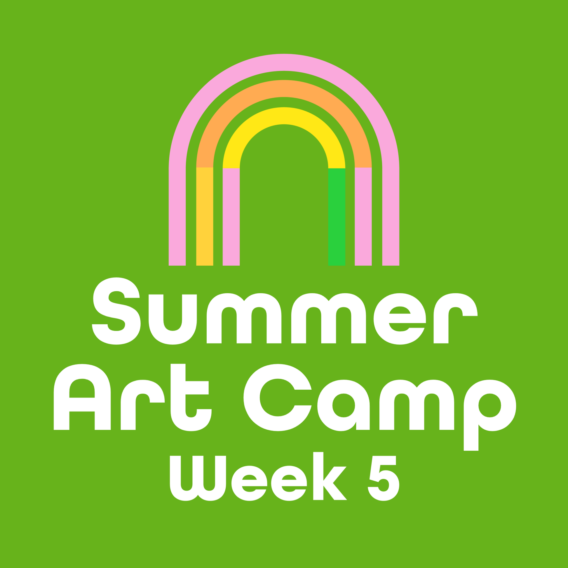 Summer Camp 2023 • Week 5 - by K. A. Classroom - K. A. Artist Shop