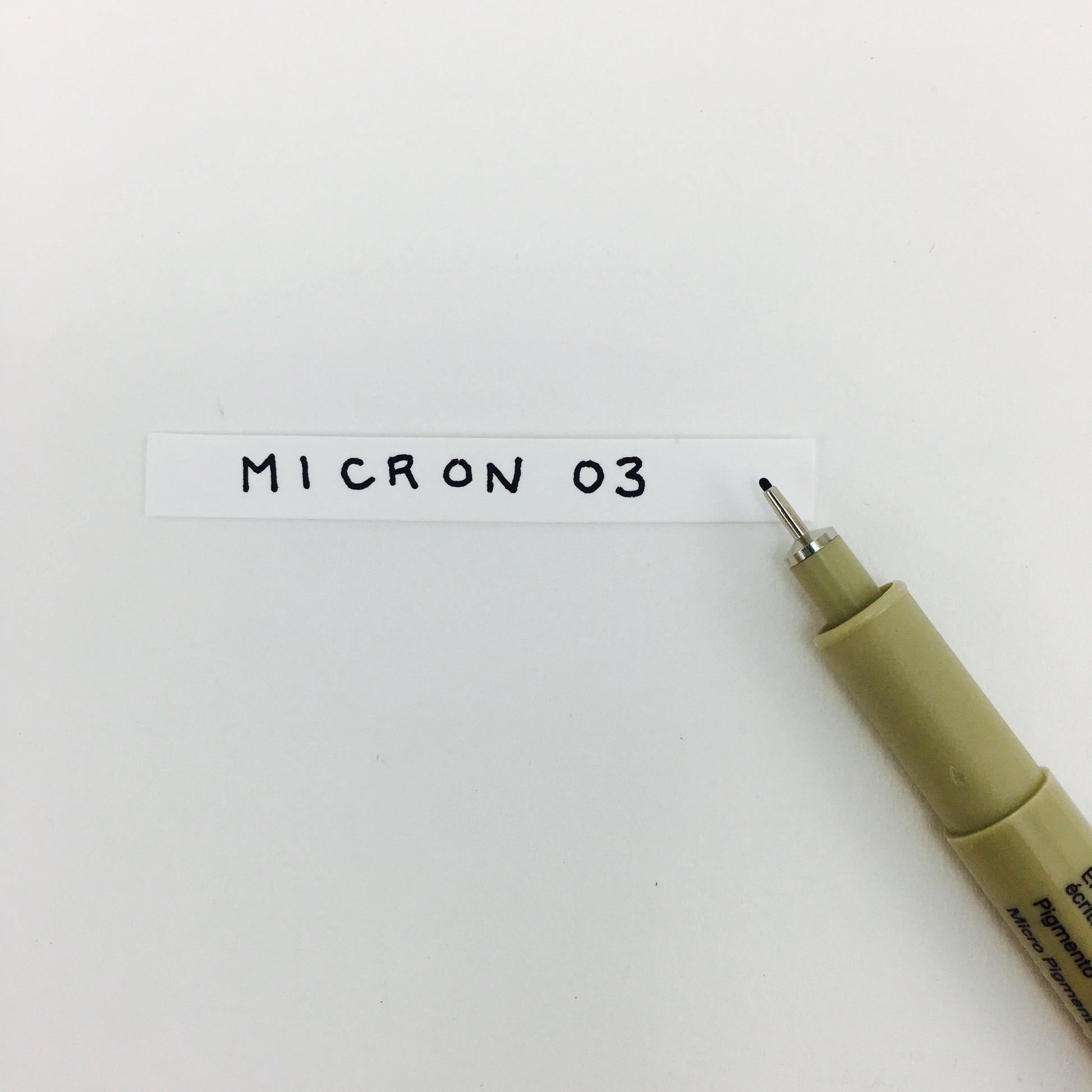 Pigma Micron Individual Pens - Black - Size 03 (0.35mm) by Sakura - K. A. Artist Shop