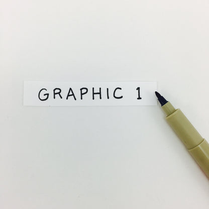 Pigma Micron Individual Pens - Graphic Black - Graphic 1 by Sakura - K. A. Artist Shop