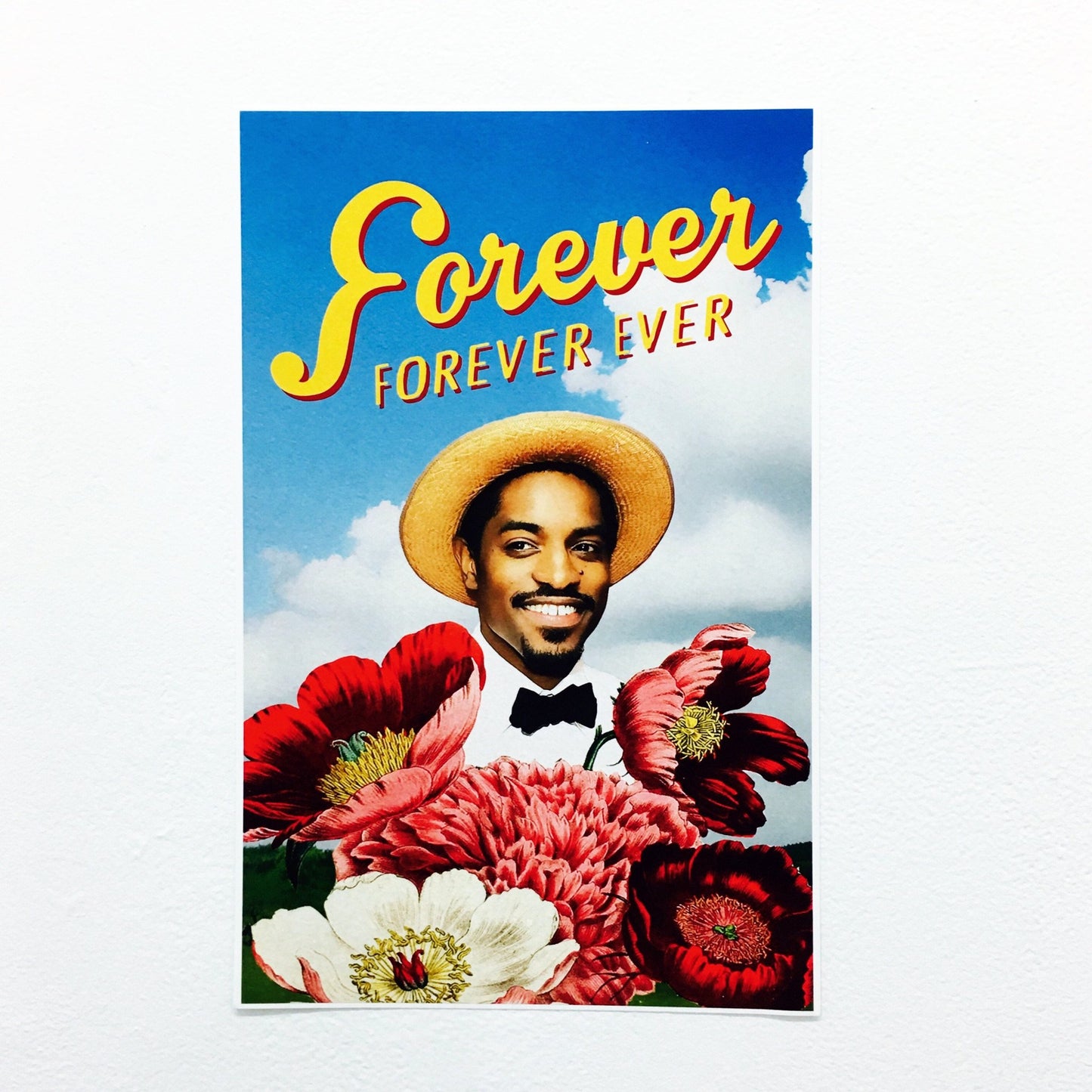 "Forever, Forever Ever" Poster by Classic City Postal Service - by Erin Lovett - K. A. Artist Shop
