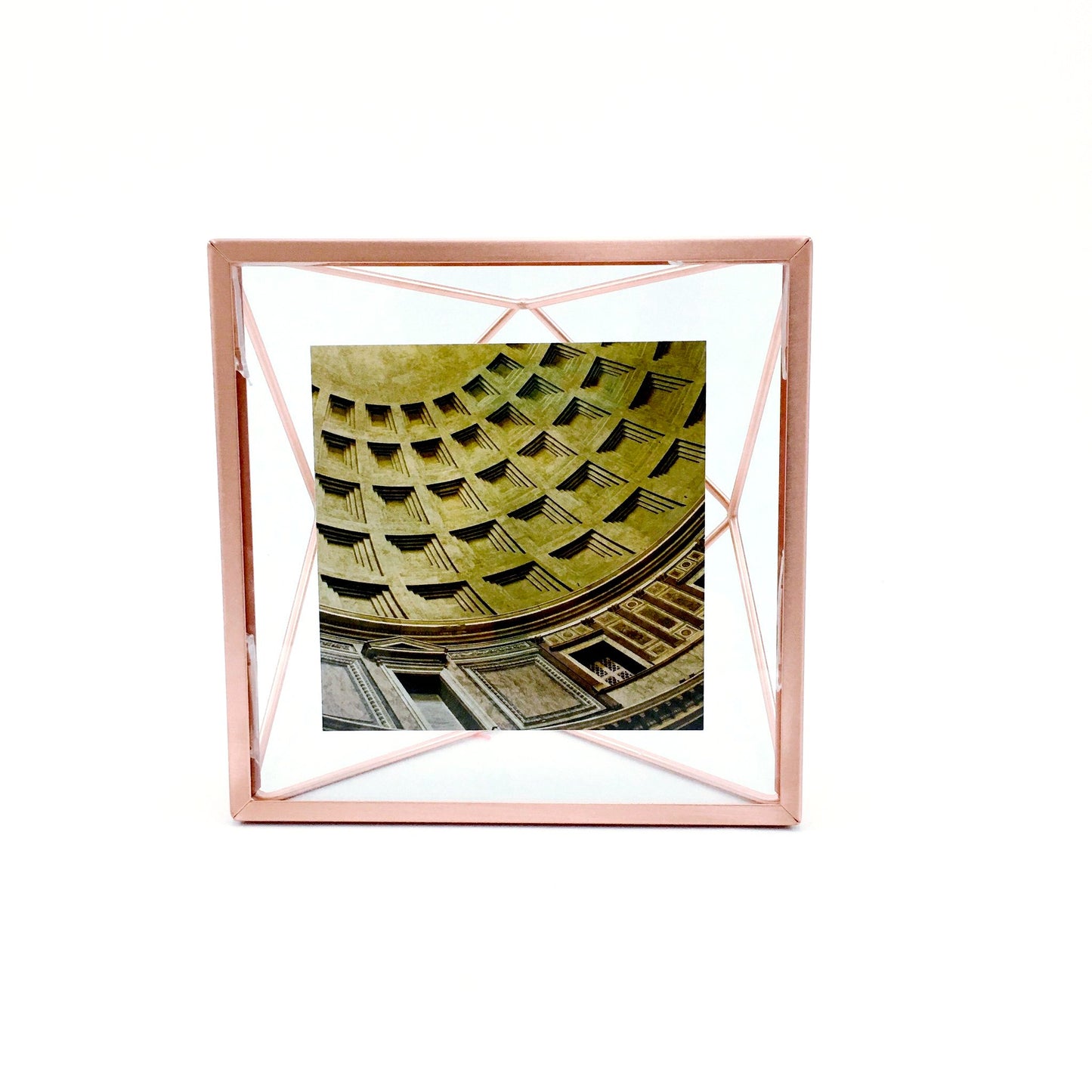"Prisma" Picture Frames in Copper by Umbra - 4 x 4 inches by Umbra - K. A. Artist Shop