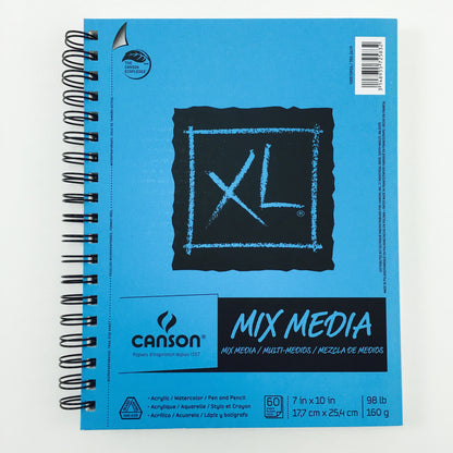 Canson XL Mix Media Sketchbooks - 7 x 10 inches - 60 sheets by Canson - K. A. Artist Shop