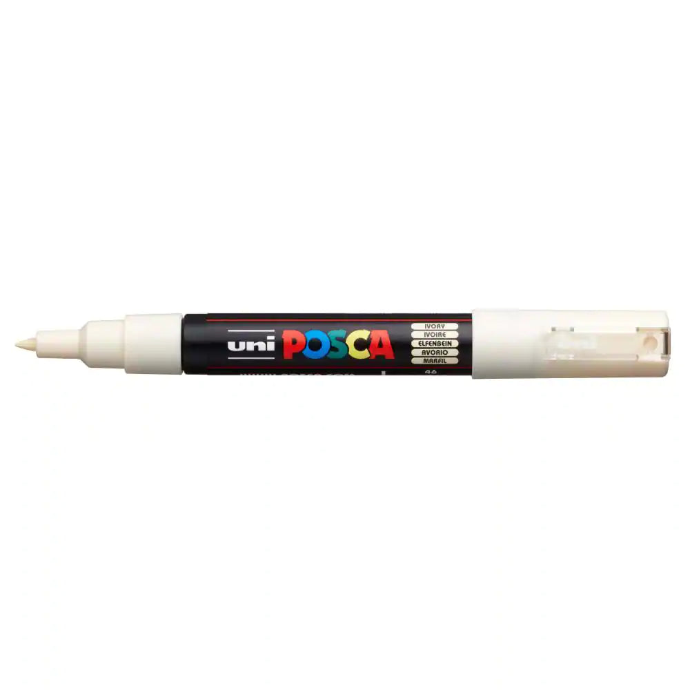 POSCA Acrylic Paint Markers - PC-1M / 0.7mm - Ivory by POSCA - K. A. Artist Shop