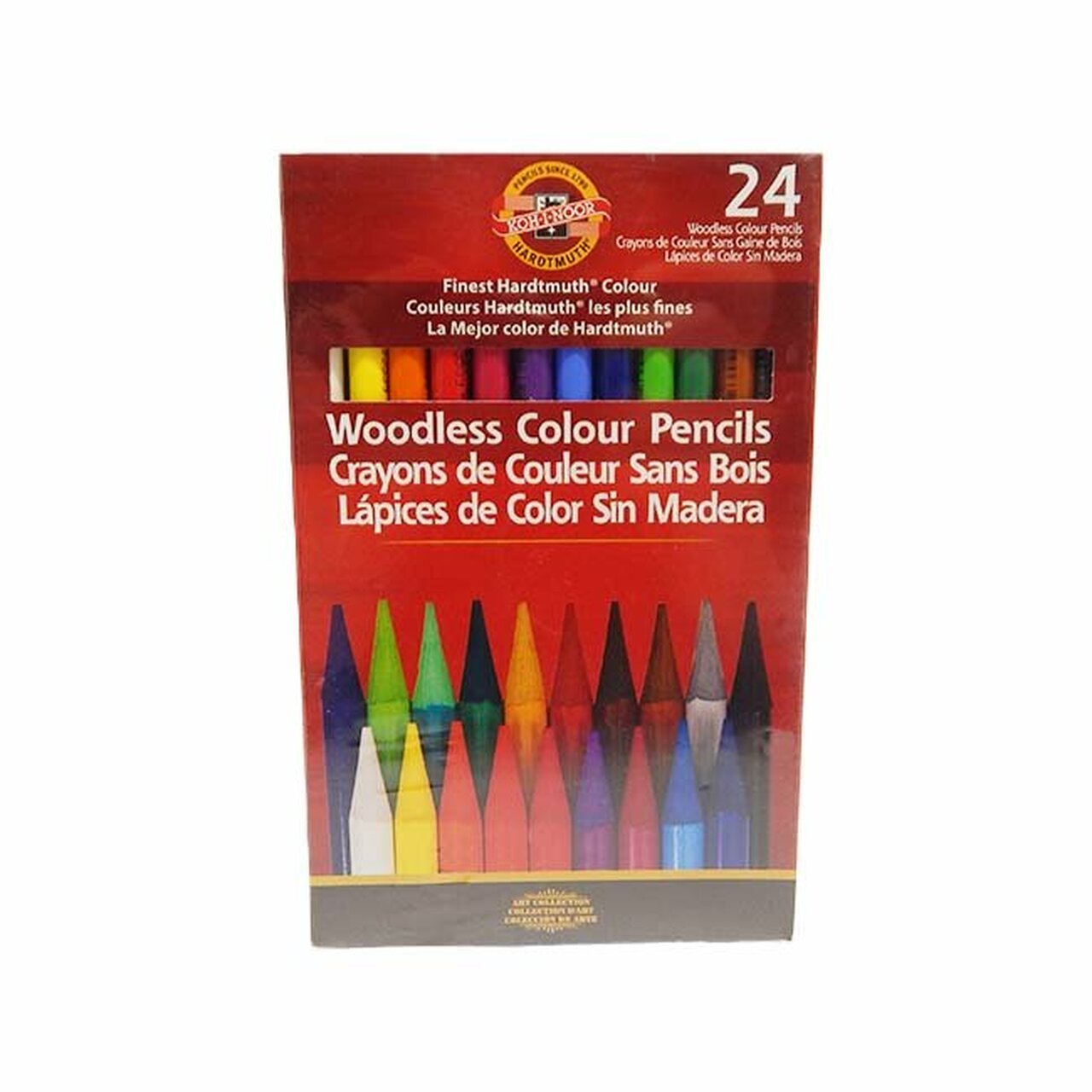 Koh-I-Noor Woodless Colored Pencils Set - Set of 24 by Koh-I-Noor - K. A. Artist Shop