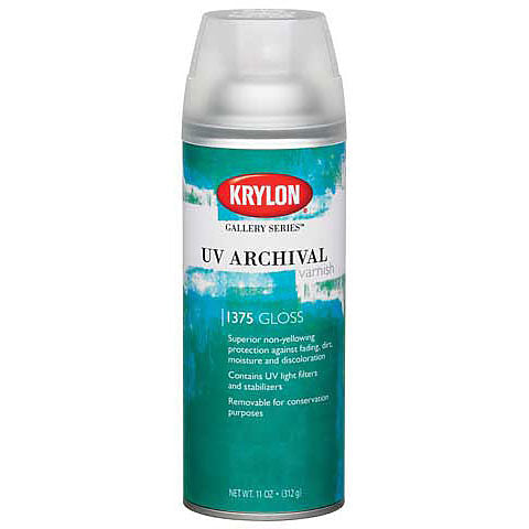 Krylon UV Archival Spray Varnish - 11oz. - by Krylon - K. A. Artist Shop
