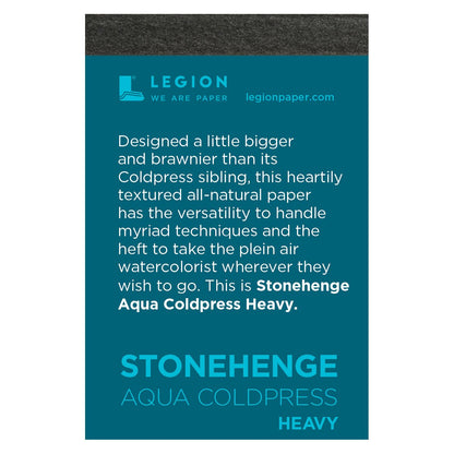 Mini Paper Pads by Legion Paper - Stonehenge Aqua Cold-Press Heavy by Legion Paper - K. A. Artist Shop