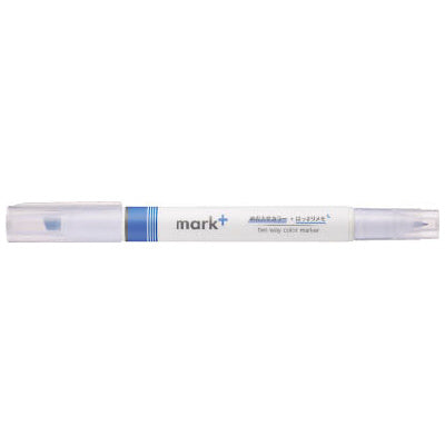 Kokuyo Mark+ Two Way Highlighter Fineliner Pen - Blue by Kokuyo - K. A. Artist Shop