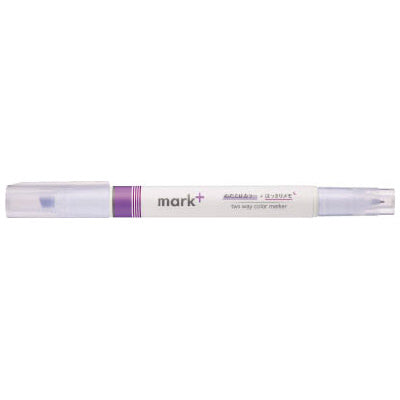 Kokuyo Mark+ Two Way Highlighter Fineliner Pen - Purple by Kokuyo - K. A. Artist Shop