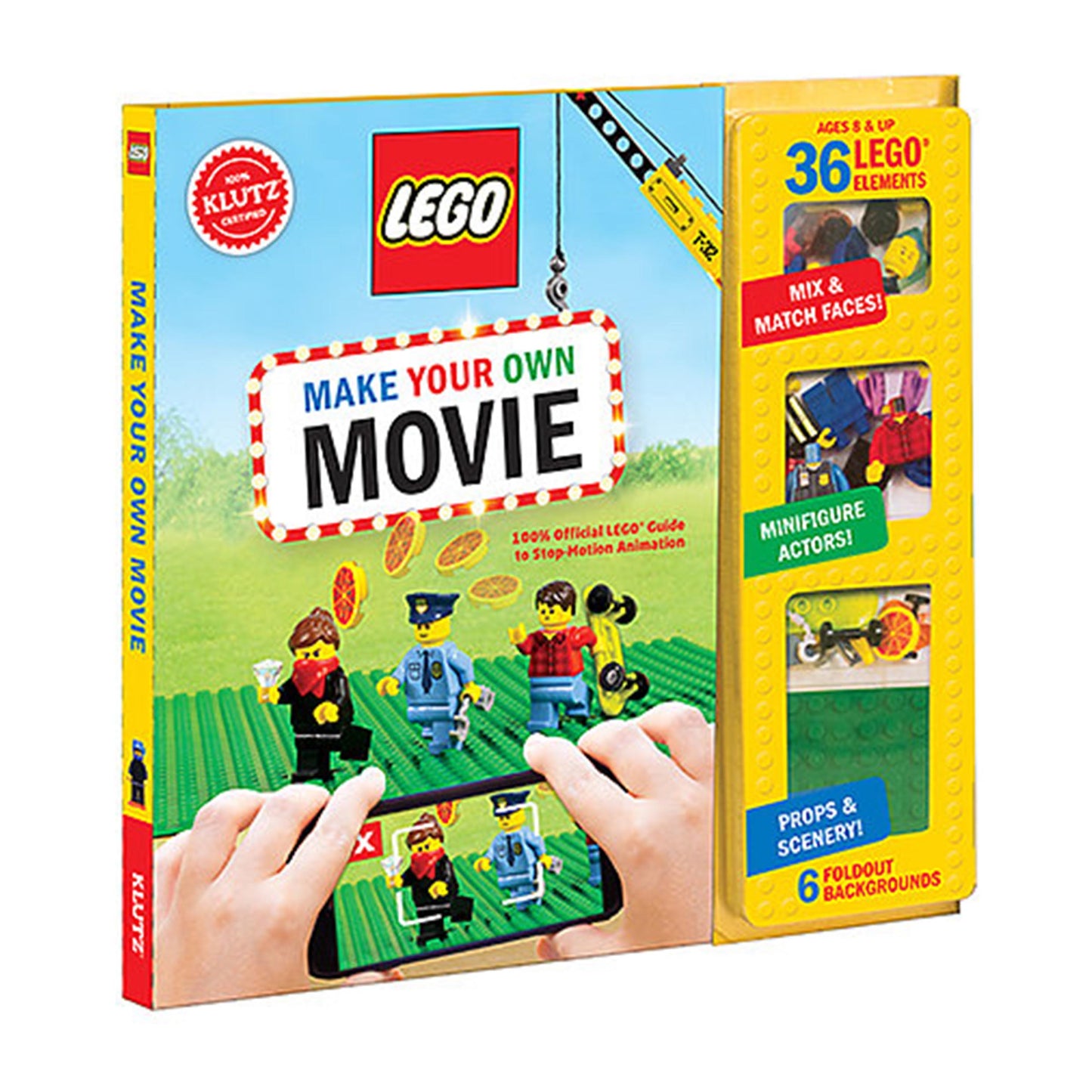 LEGO Make Your Own Movie Kit - by Klutz - K. A. Artist Shop
