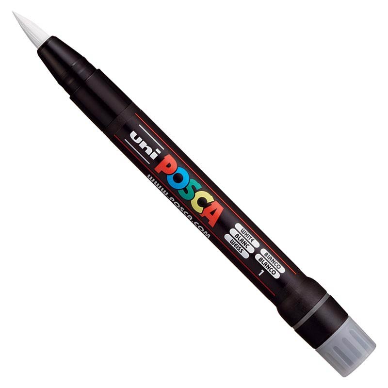 POSCA Acrylic Paint Marker - PCF - 350 Brush Tip – K. A. Artist Shop