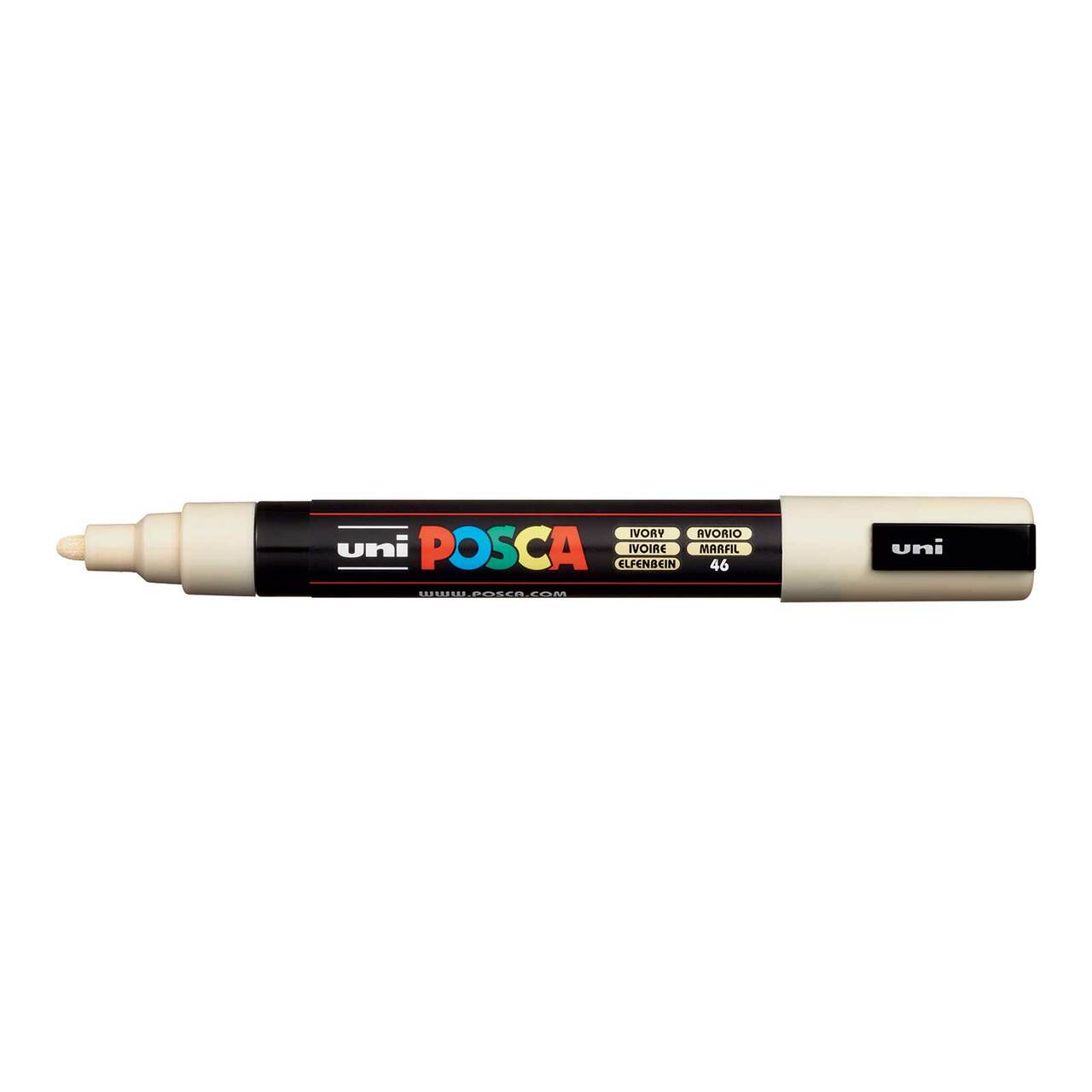 POSCA Acrylic Paint Markers - PC-5M Bullet Tip - Ivory by POSCA - K. A. Artist Shop