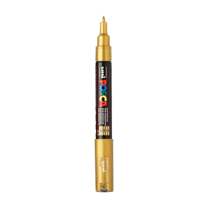 POSCA Acrylic Paint Markers - PC-1M / 0.7mm - Gold by POSCA - K. A. Artist Shop