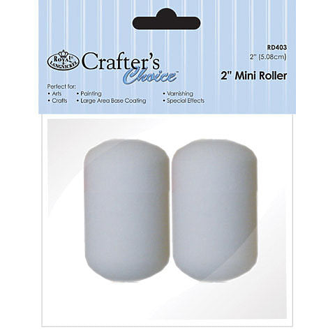 Crafter's Choice Foam Roller Refill - Pack of 2 - by Royal Brush - K. A. Artist Shop