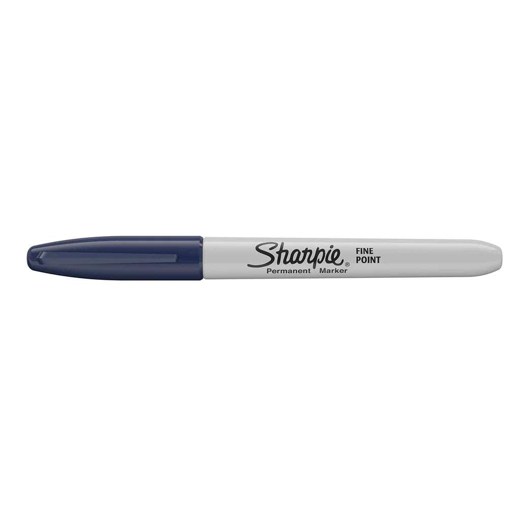Sharpie • Fine Point • Permanent Markers • Colors - Navy by Sharpie - K. A. Artist Shop